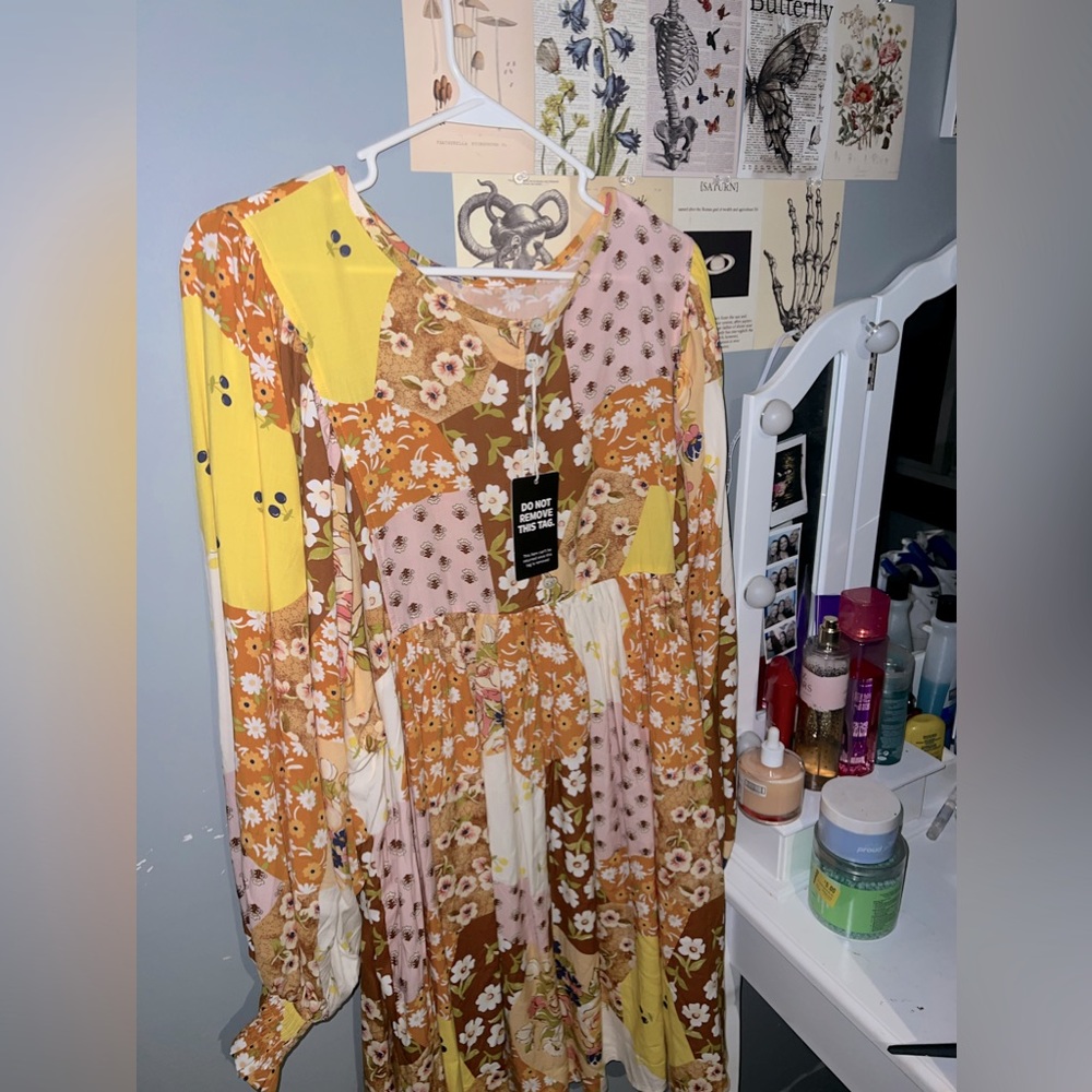 floral fun dress